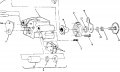 ZADNÍ BRZDA ASSEMBLY 4X4-UPDATED 4/89