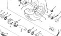 ZADNÍ KOLO (A) DRIVE ASSEMBLY