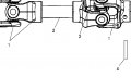 PROP SHAFT, ZADNÍ - A06MH68AA/AD/AF