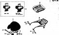 VOLITELNÉ DOPLŇKY, SOUČÁSTI: MECHANISMUS ŘAZENÍ LEVER-BENZÍNOVÁ NÁDRŽ CAP-SEDAČKA-NOSIČ-TIRE LEVER